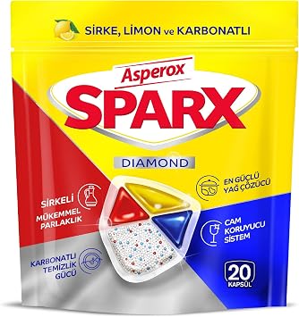 Asperox Sparx Dishwasher Capsule 20-pack