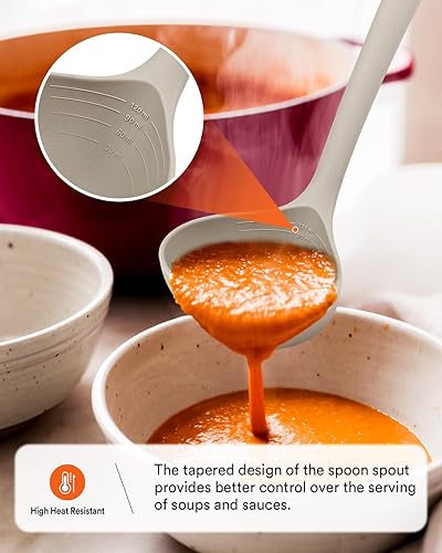 Miniatura 6 de Juego de utensilios de cocina, 13 utensilios de cocina de silicona, resistentes al calor, juego de espátulas para utensilios de cocina