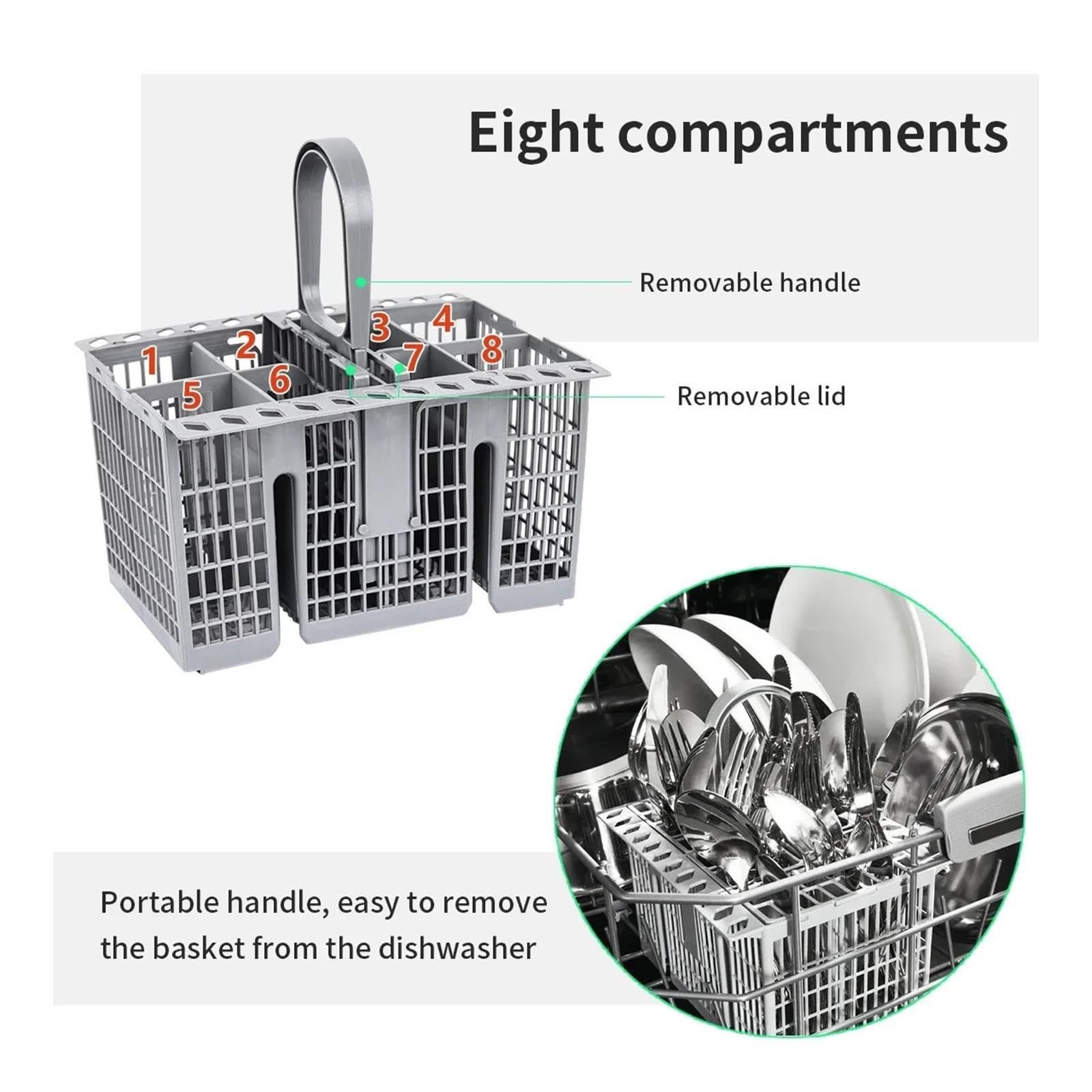 Cestello for lavastoviglie multifunzionale, compatibile con Hotpoint,