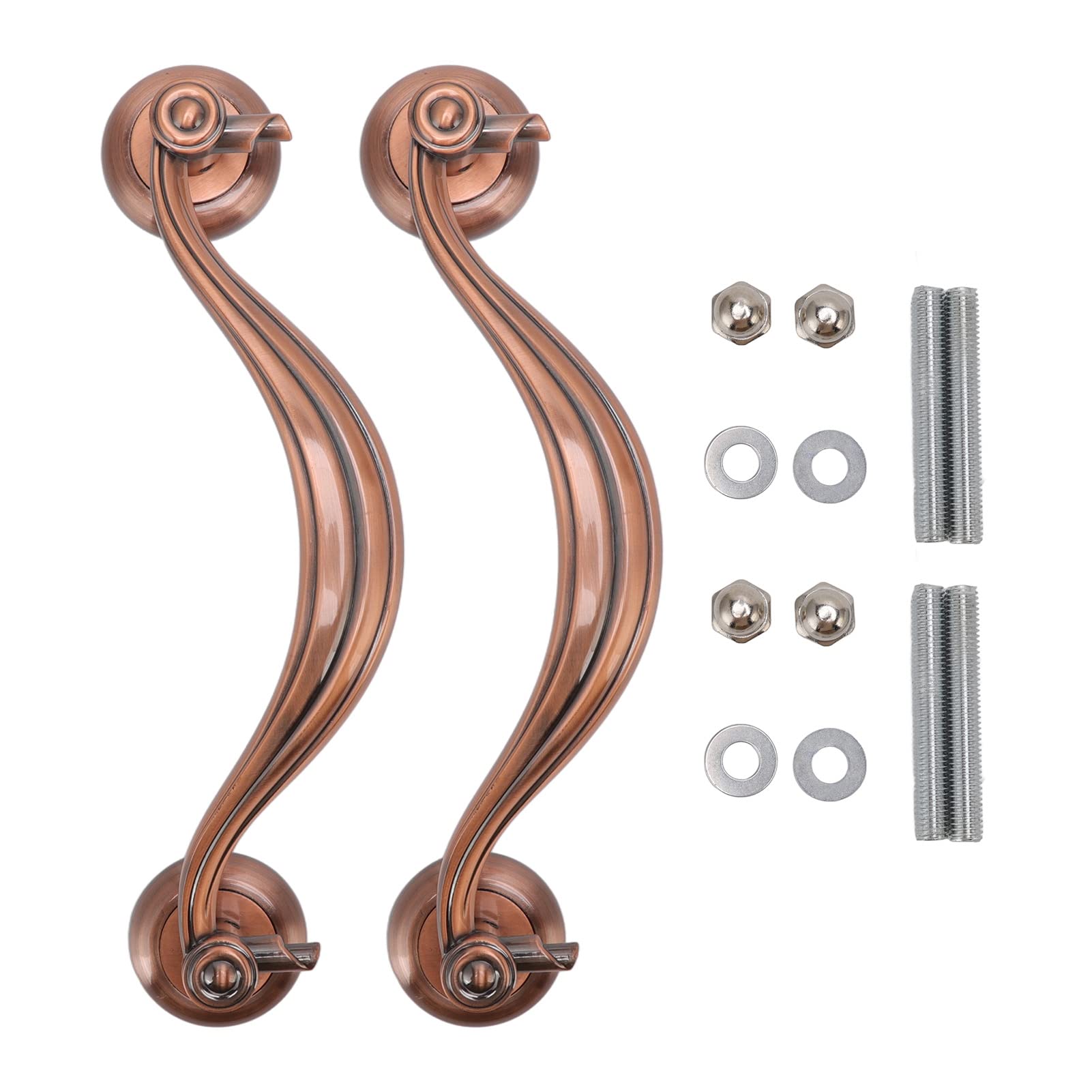 Poignée de porte antique en alliage de zinc premium style européen 9815