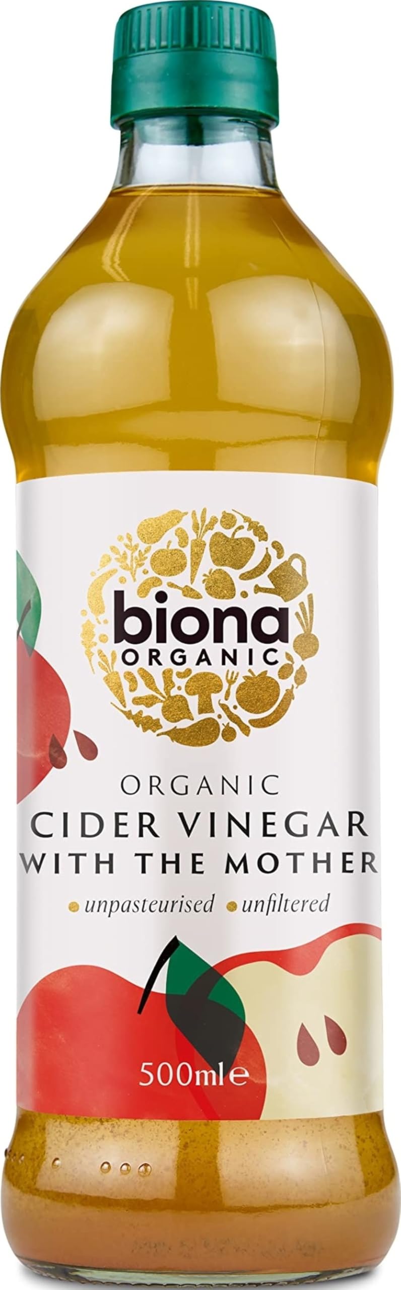 Biona Organic Apple Cider Vinegar, 500ml