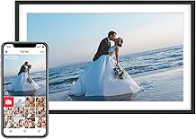 15.6 Digital Picture Frame with 1920x1080 IPS Touch Screen, 32GB Frameo Digital Photo Frame WiFi, Share Photos/Videos and Send Best Wishes via Free App