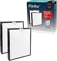 Vista 1 de Flintar Filtro de repuesto Vital 100S, compatible con purificador de aire LEVOIT Vital 100S, filtración de grado H13 + filtro de carbón activado