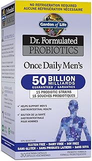 Garden Of Life Garden Of Life Dr. Formulated Probiotics Once Daily Men'S Vcaps - Shelf Stable, 30'S Helps Support Men'S Ga... Price In India