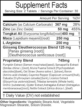 Stay Hard XL, 180 Count, 3 Month Supply, 60 Count (Pack of 3)