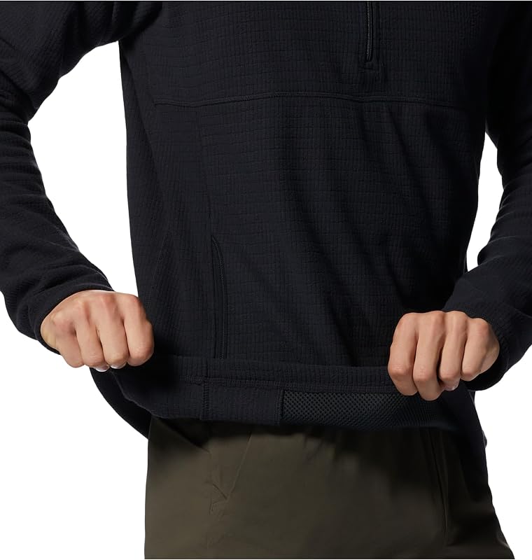Mountain Hardwear Men's Summit Grid Hoody Black image 4