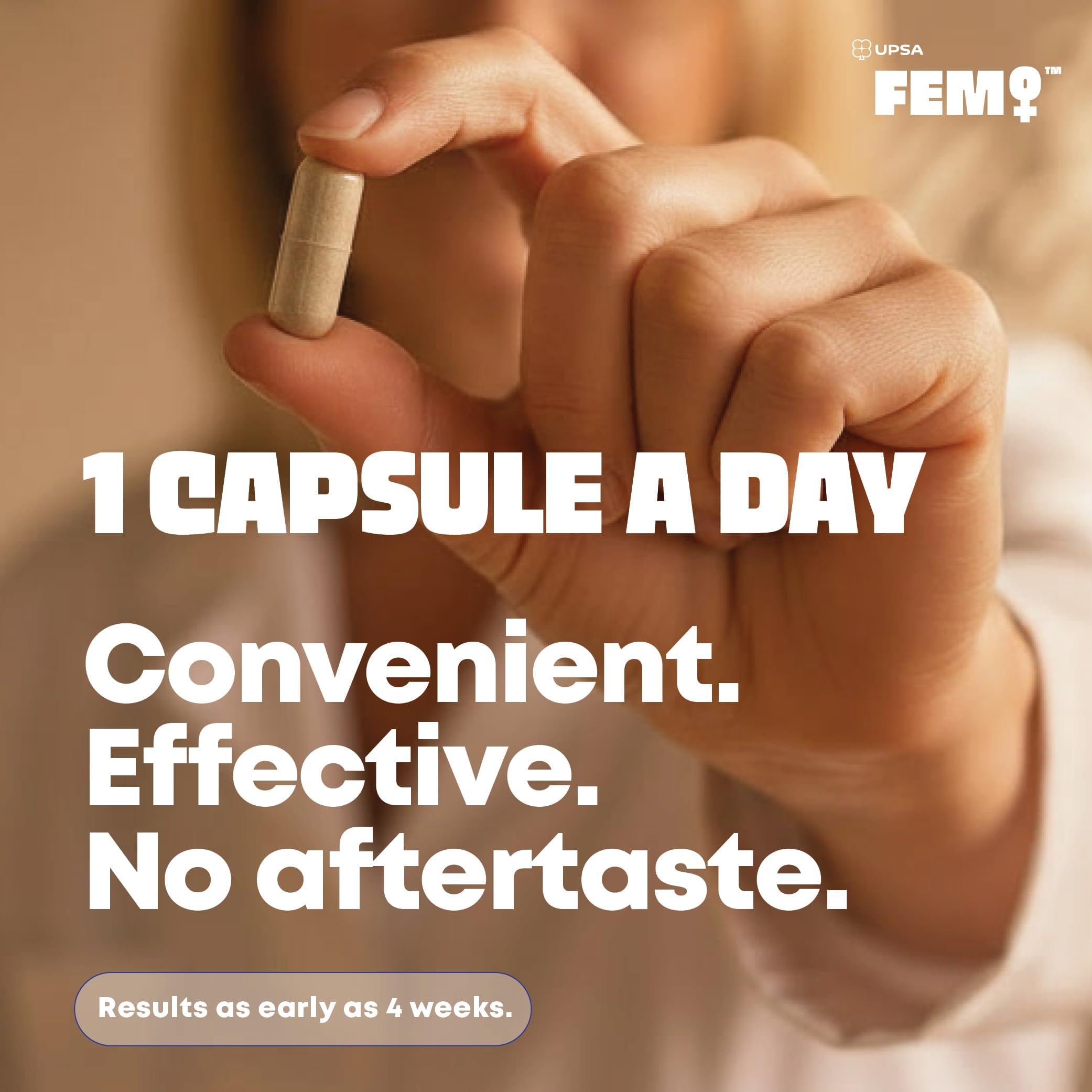 FEM Urovital Bladder Control Supplements - Overactive Bladder, Leakage & Urgency Relief - Non-Hormonal Urinary Tract Health Support for Women - 30 Capsules — Amazon image 6