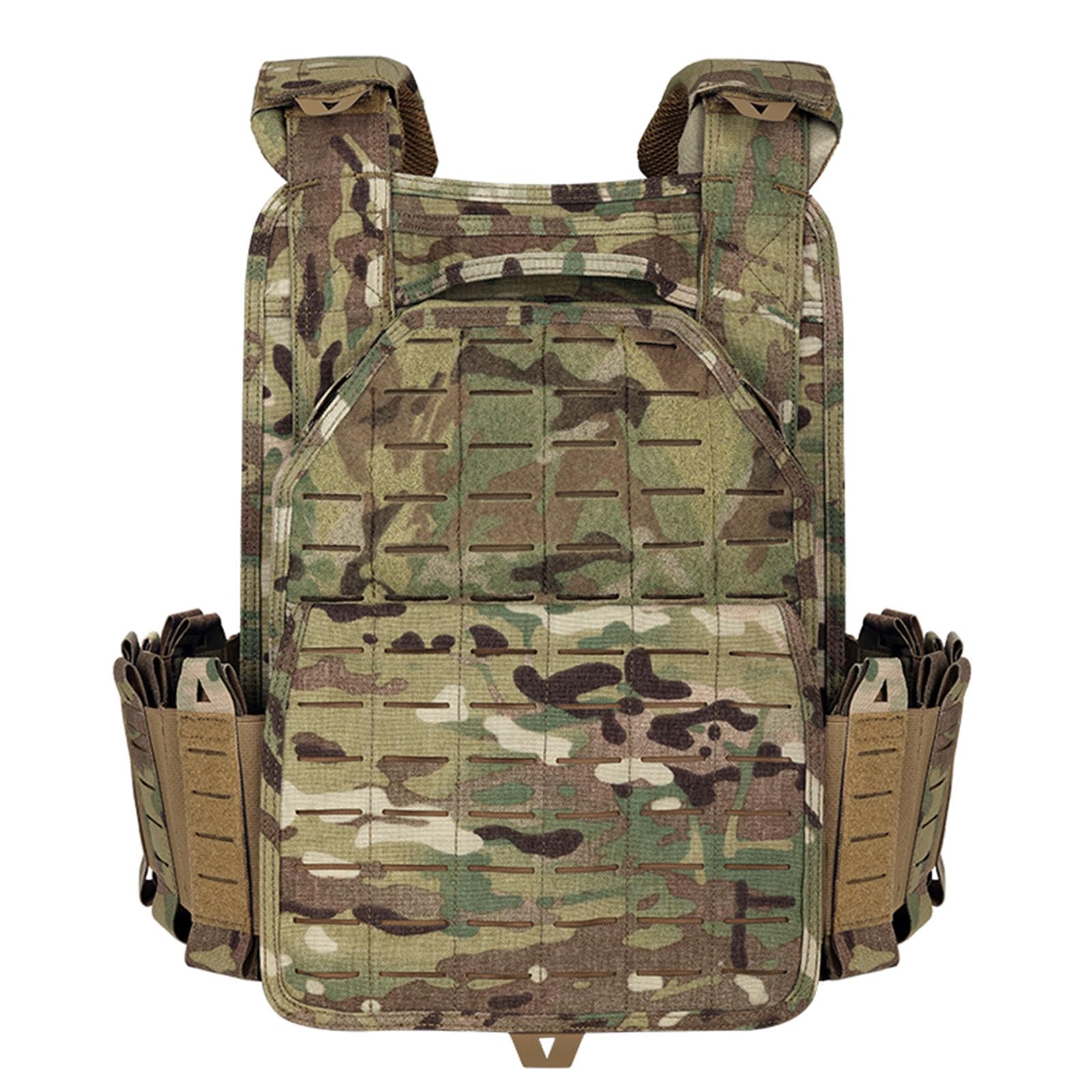 PIKEON Tactical Vest for Men Quick Release Adjustable Airsoft Vest Laser-Cutting Modular Lightweight Vest