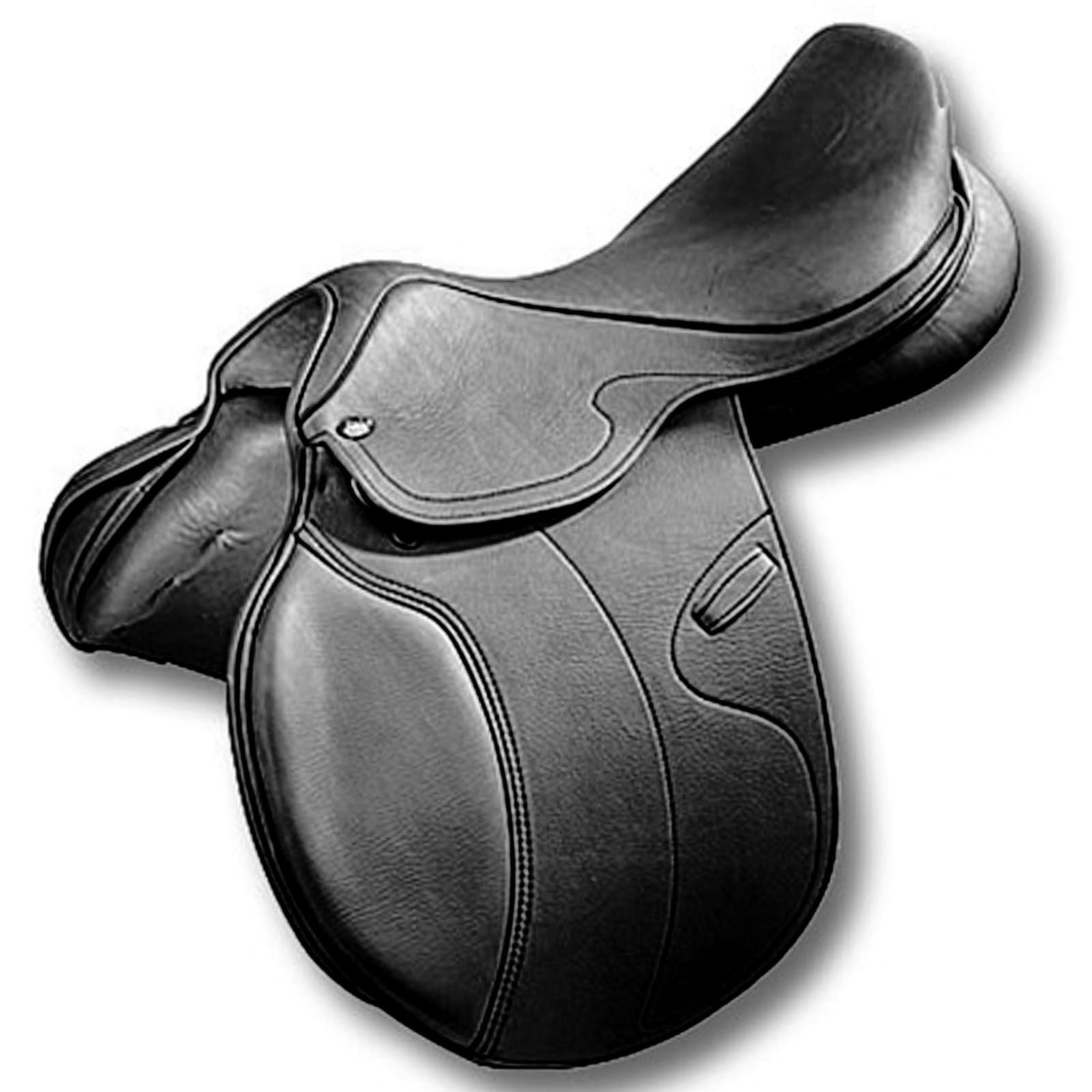 Eric Thomas "Lugano Full Grain Pelle Bovina Jumping cavallo da sella e cover