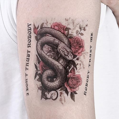 Miniatura 4 de Taylor 13 Hand Tattoos Eras Tour Merch Star Snake Butterfly Guitar Tatuajes temporales Accesorios de concierto para regalos Swifties