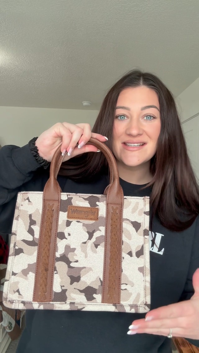 Bolso Tote Wrangler para mujer diseño camuflaje miniatura 7