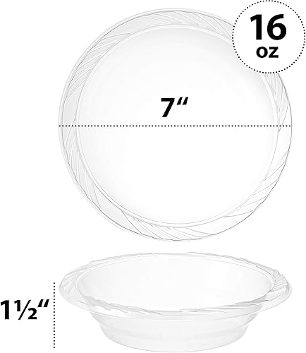 Vista 16 de Plasticpro Premium - Placa de plástico transparente desechable de gran