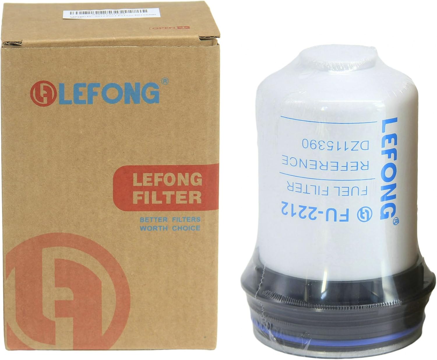 FC-2212 Fuel Filter Replaces DZ115390, RE551508 Compatible with John Deere 1010G 5085E 5085M 5090E 5090M 130G 210L 5090R 5100E 5100M 5115M 5115R 444K 5090R 5100R 5115R 5125R 6110M 6110R 6120M