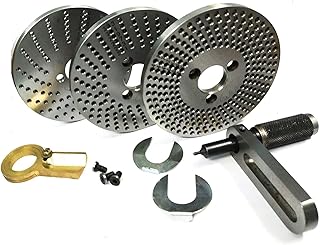 Steel Dividing Plates Set for HV4 /HV6 Rotary Table with Working Manual-Milling Indexing Kit