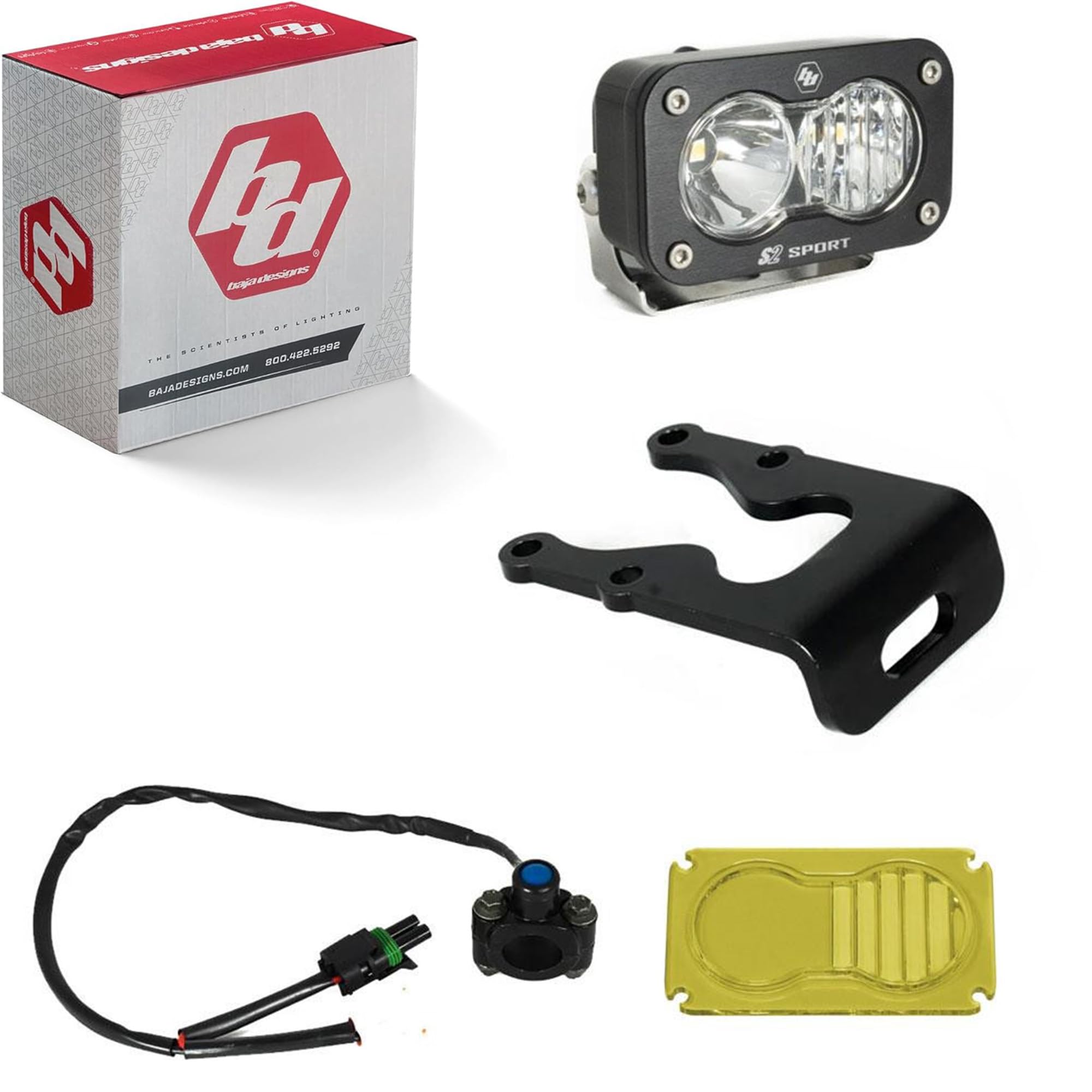 Baja designs ヘッドライトキット オフロードバイク モタード Baja