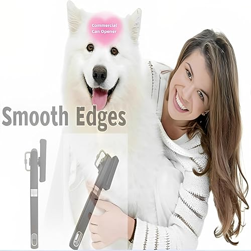 Miniatura 6 de Abrelatas magnético multifuncional mecánico 2025, hoja de acero inoxidable para sin esfuerzo, fácil de usar, cocina manual multifunción agradable