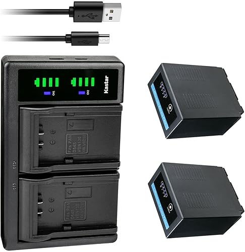 Miniatura 5 de Kastar CGR-D54Pro LTD2 - Cargador de batería USB compatible con Panasonic AG-HVX200 AG-HVX200A AG-HVX200E AG-HVX200P AG-HVX200AP AG-HVX200AEN,