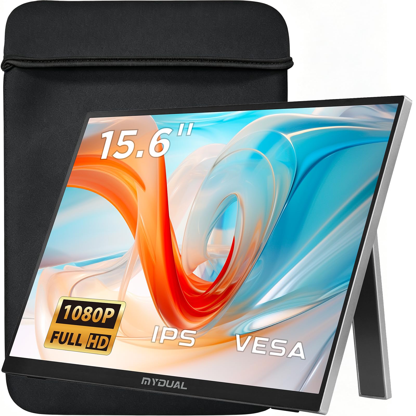Amazon.co.jp: MyDual モバイルモニター 15.6インチ Vesa 軽量 1920
