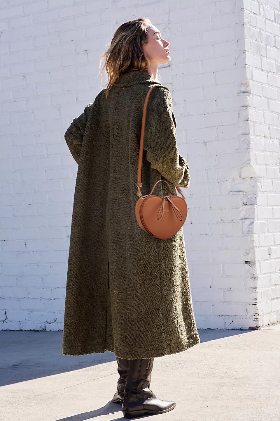 Crossbody Purse for Women Small Crossbody Bags Trendy Vegan Leather with Adjustable Shoulder Straps Gift for Mother Wife Mom