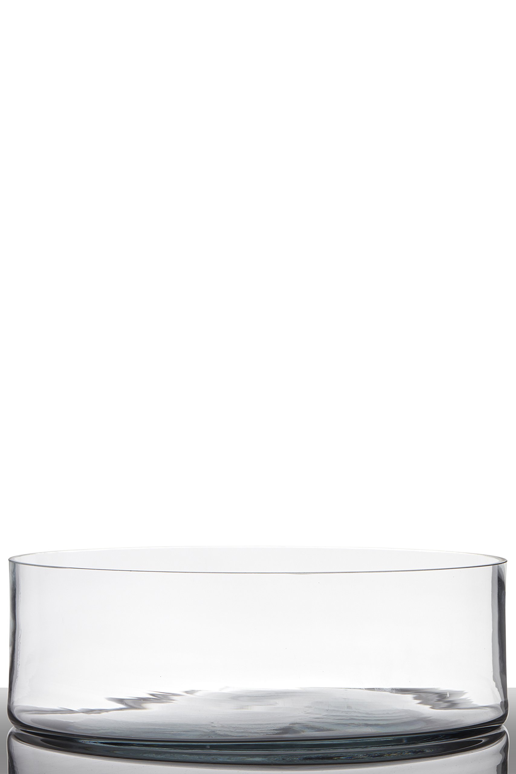 INNA-Glas Cuenco Decorativo Alexia, Transparente, 11 cm, Ø 34 cm | cuenco de cristal