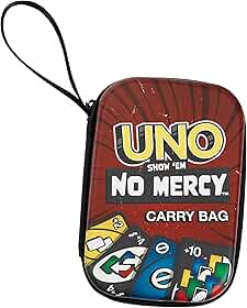 Theo Klein 5974 Bolsa para cartas UNO Show Them no Mercy, prática mala para levar cartas fora de casa, brinquedos para crianças a partir de 3 anos
