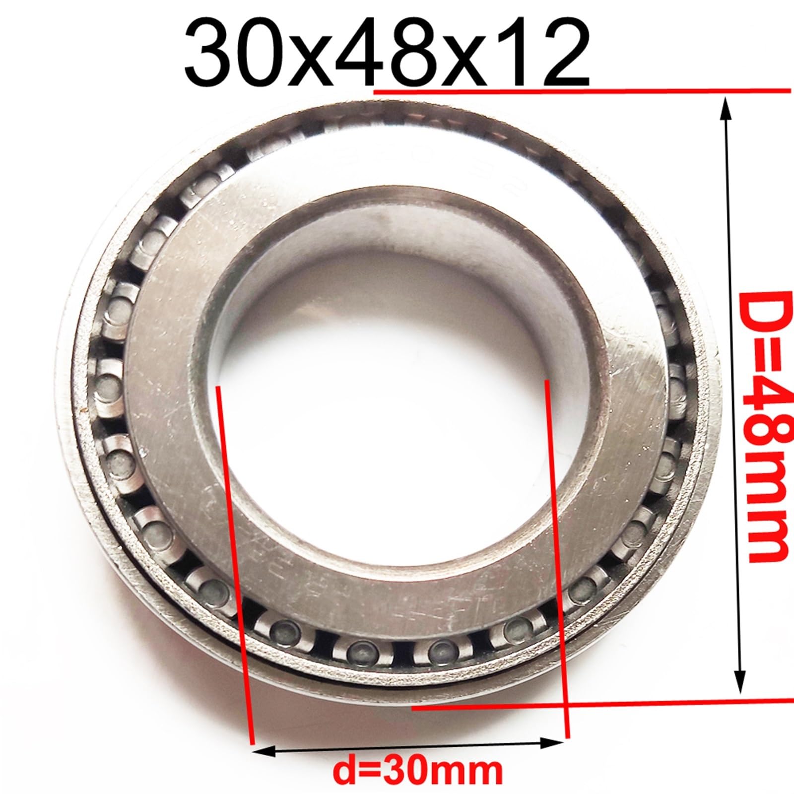 30x48x12 MM 304812 Steering Head Tapered Roller Motorcycle