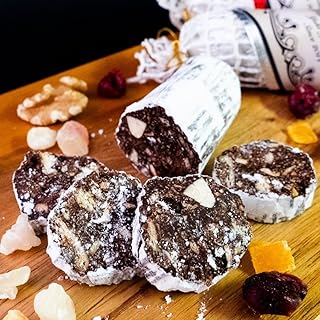 【冬季限定・早期予約受付】チョコレートサラミ２本 4本 6本 サラミ チョコ スイーツ 洋菓子 チョコレート お菓子 クリスマス バレンタイン 期間限定 パーティー 贈り物 チョコサラミ (4本)