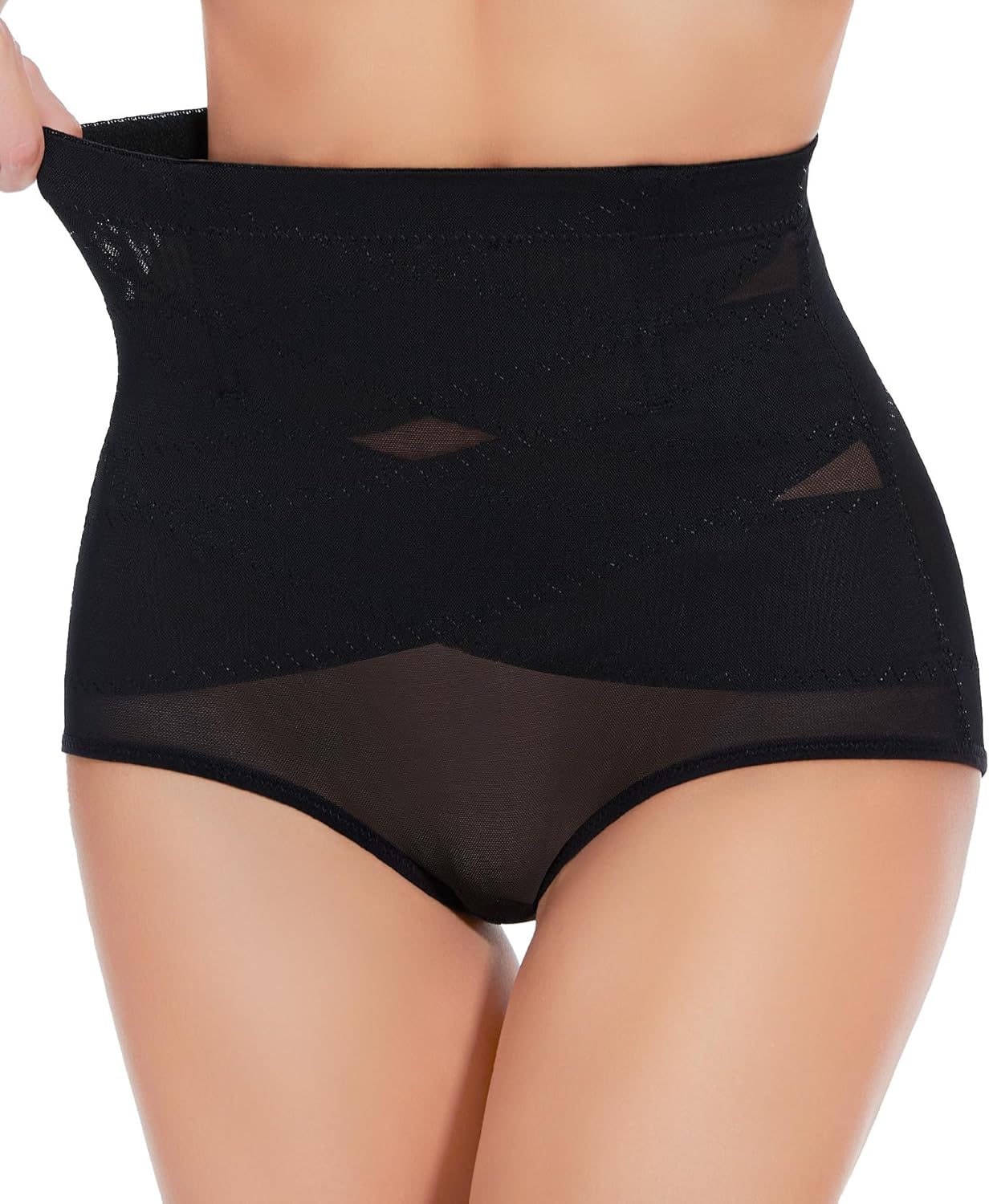 Tummy Control Shapewear Panties for Women-High Waisted Body Shaper Underwear Seamless Shapewear Panty Girdle