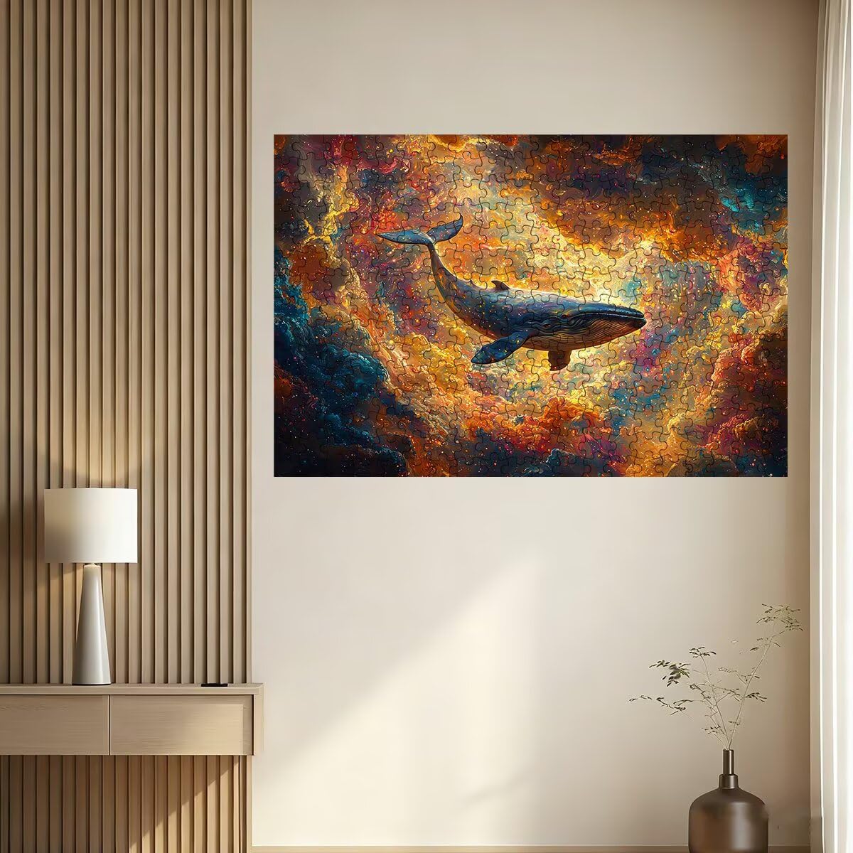 Puzzle 4000 Pezzi Balena, Puzzle Astratto per Adulti, Puzzles in Legno Intrattenimento Creativo, Divertimento, Puzzles Educativi Classici con Confezione di Alta Qualità Idea Regalo Donna Decor -2832