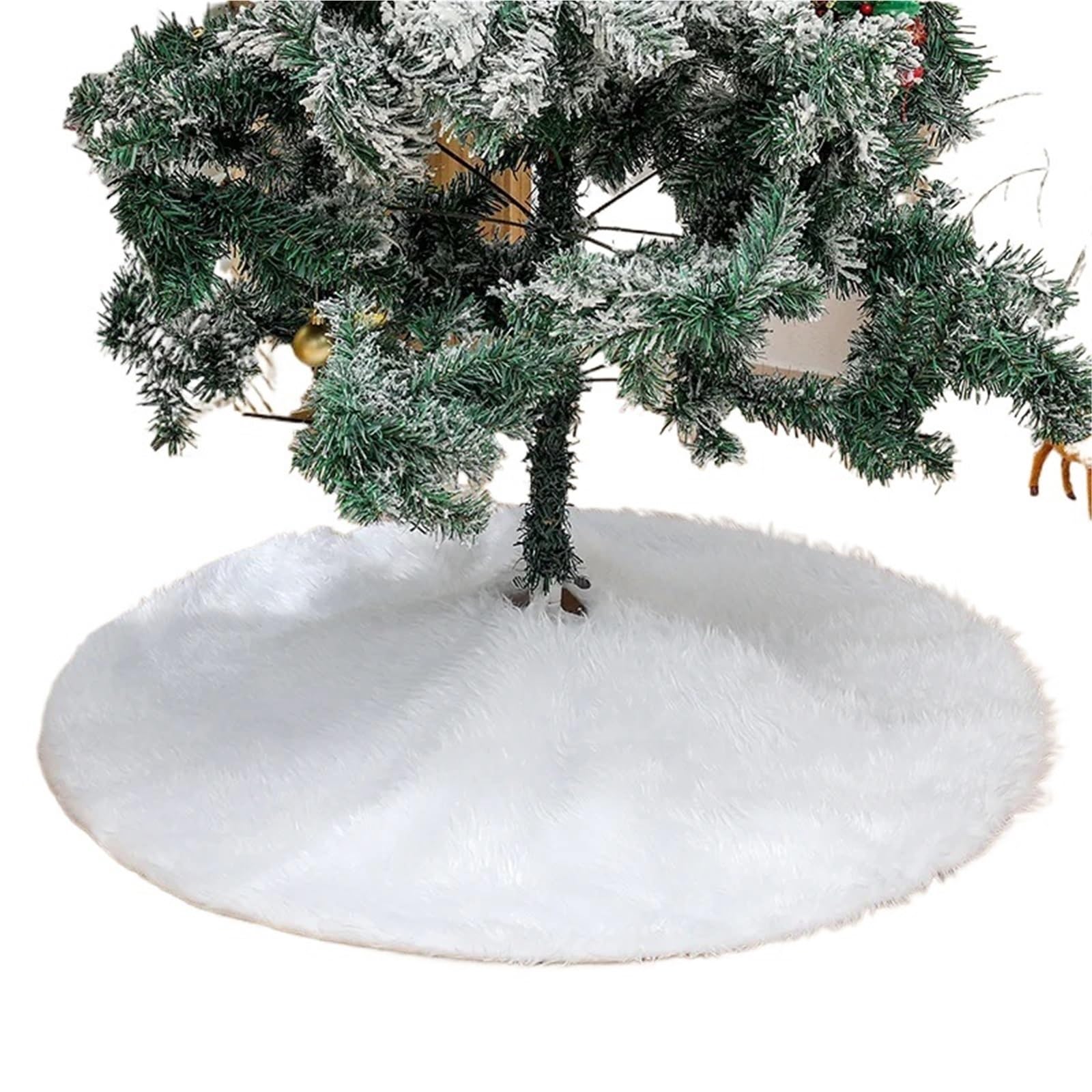 tappeto albero di natale Tappeto for alberi di Natale, gonna for albero bianca, tappetino decorativo, tappeto, grembiule, coperta(1.5M)