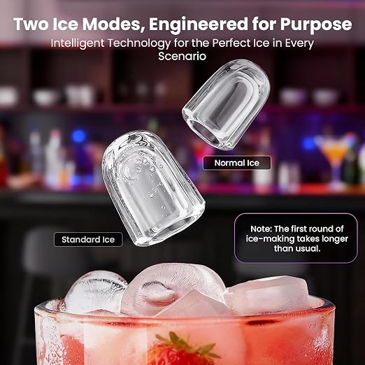 Fabricadora de hielo portátil de acero inoxidable miniatura 6