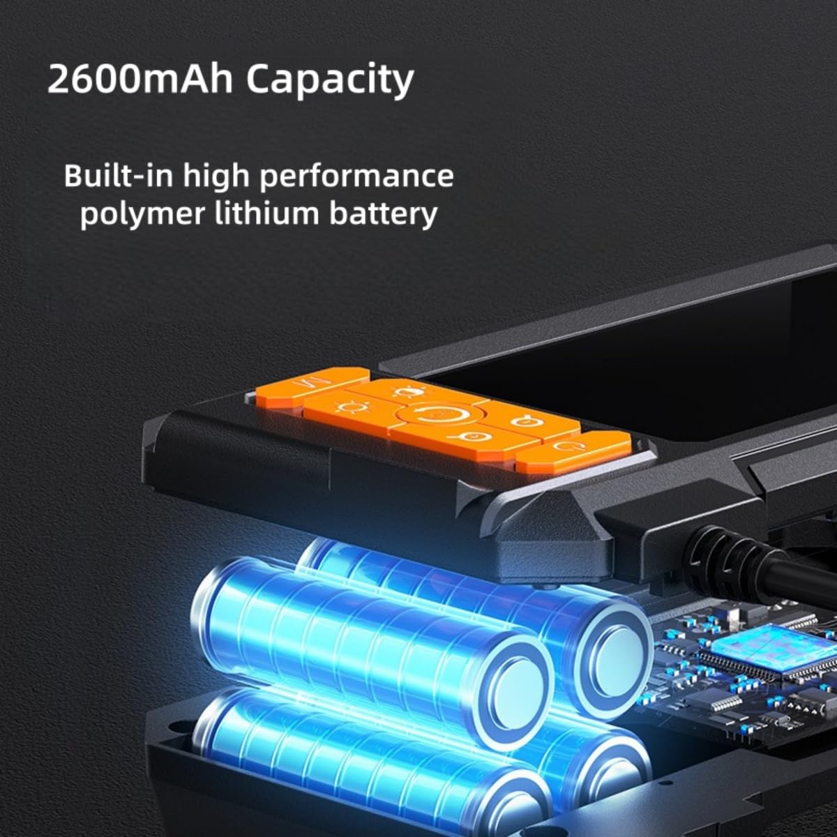Boroscopio de cámara digital, cámara endoscópica con pantalla IPS 1920P HD de 4.3 pulgadas, 16.4 pies de largo con 8 luces LED, cable semirrígido de 8 mm, alcance impermeable