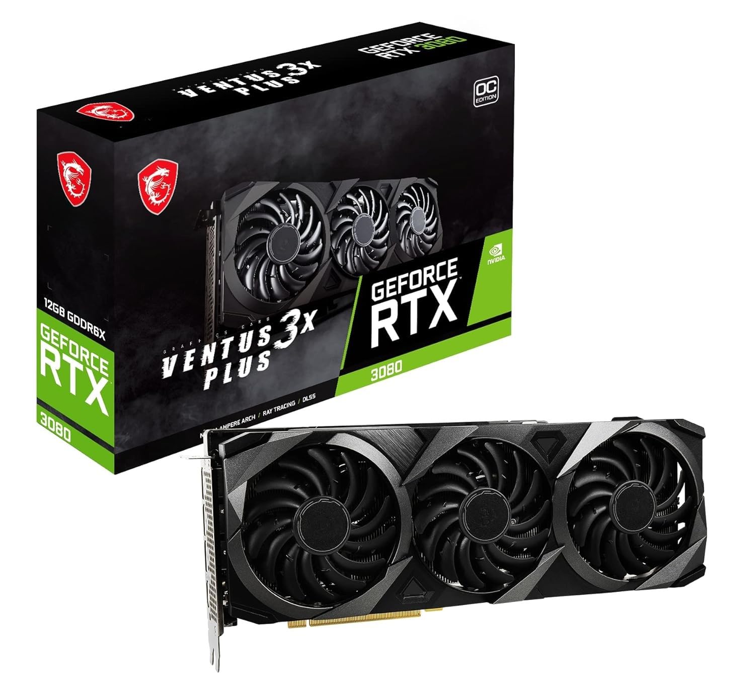 Amazon.in: Buy Arpxora GeForce RTX 3080 Ventus 3X Plus 12G OC LHR