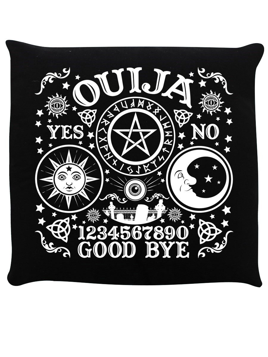GrindstoreGrindstore Ouija Board Black Cushion 40x40cm