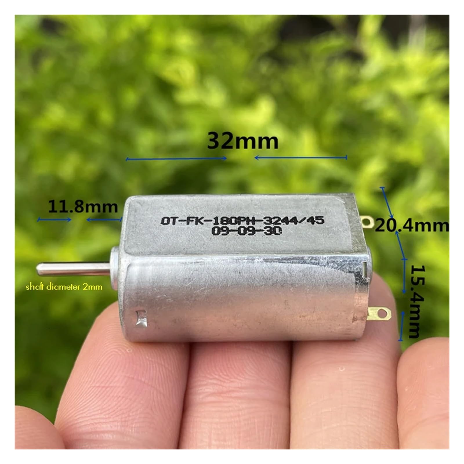 Arrancador electrónico de 180 CC 3 V-5 V de alta velocidad, cepillo de carbono de gran par de arranque, para modelo de juguete, producción de bricolaje