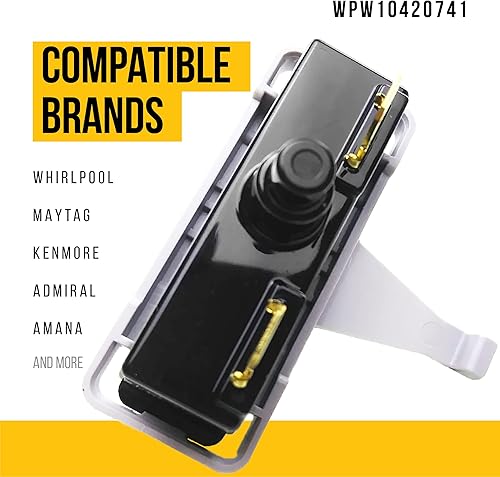 Miniatura 2 de Interruptor de arranque de secadora WPW10420741 - Sustituye a AP6021228, W10420741, 2311744, PS11754549