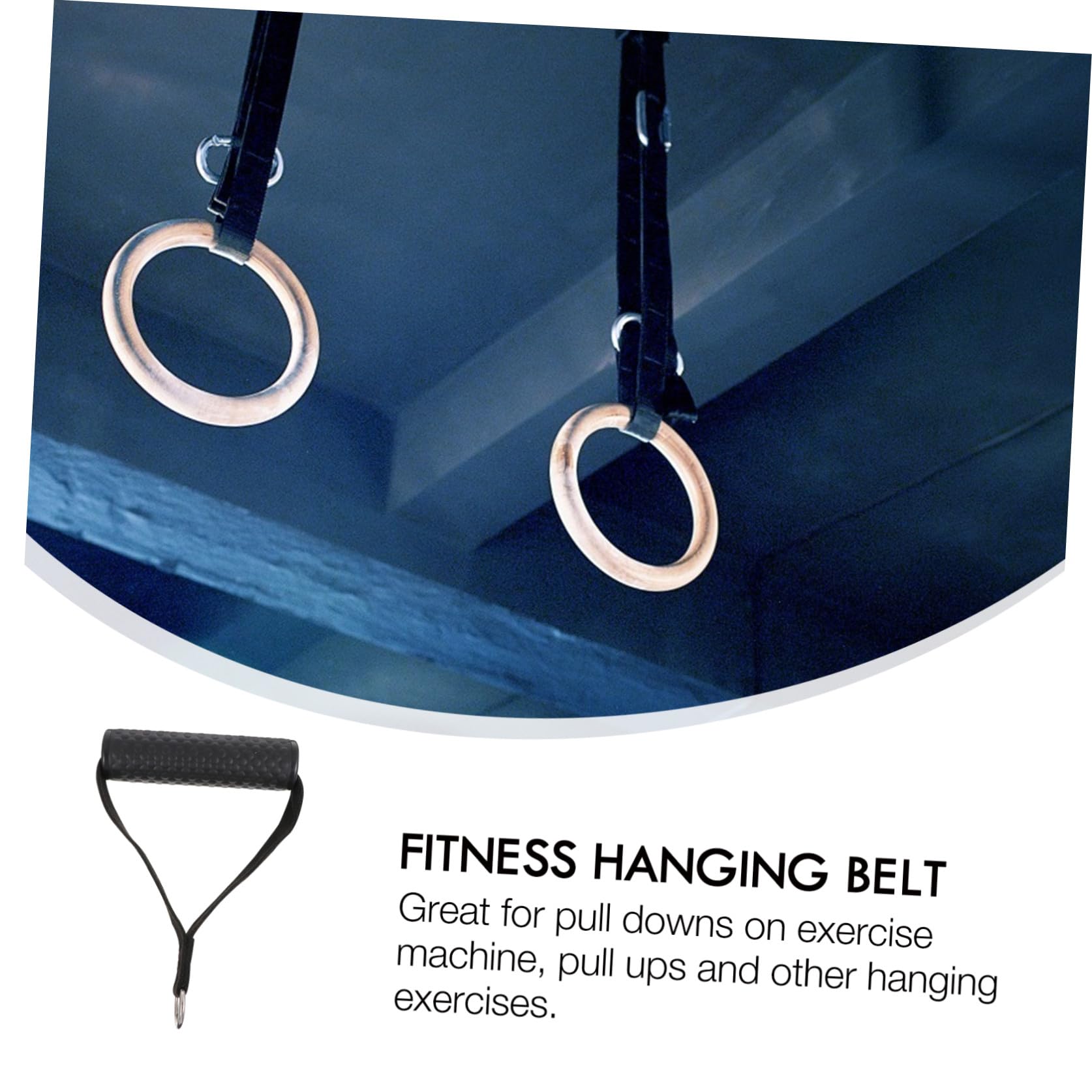 VICASKY 6 Maniglie Fitness in Gomma Antiscivolo Impugnature Ergonomiche Resistenti per Bande Elastici e Corde Palestra Maniglia Resistenza e Durevole per Esercizi Lat Pulldown e