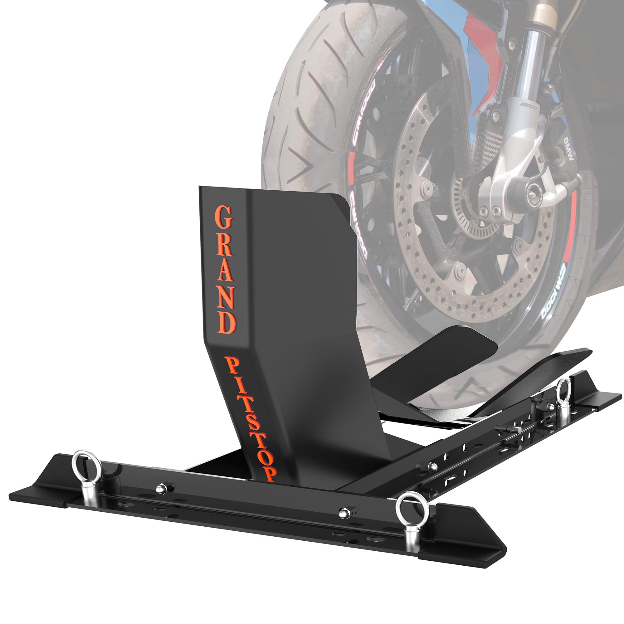 Universal Motorcycle Wheel Chocks - Secure Your Ride -1