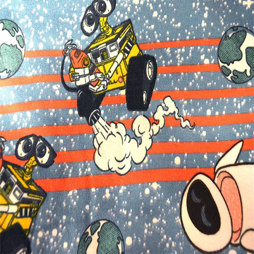 MJC Mens Disney's Wall-e and Eva Earth Day Performance Fabric Unisex Loungepant2