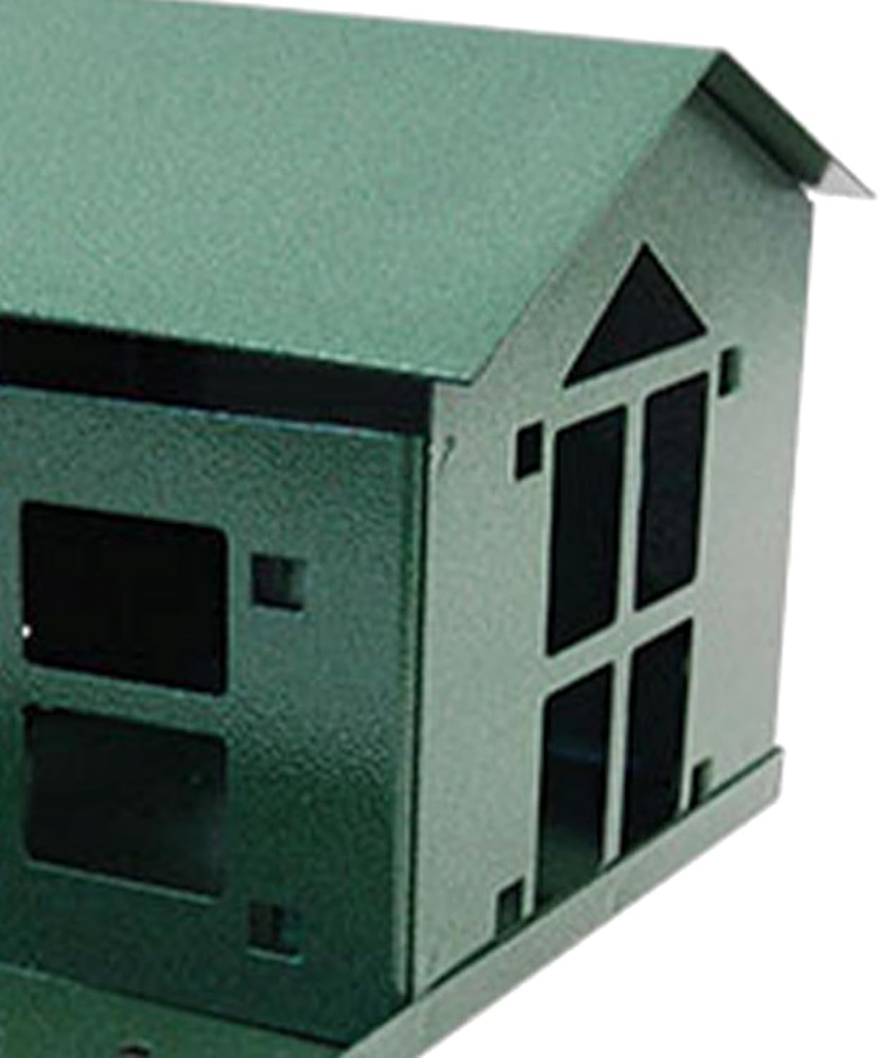 Erva Peanut Pantry Squirrel Feeder - Heavy Duty Steel - Premium Verdigris Finish - Made in USA (SQF1)