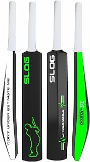 Jaspo SLOG Plastic Tennis Cricket Bat Full Size Bat (34” X 4.5” inch) for All Age Group (SLOG Cricket BAT) (SLOG)