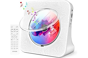 RODOM Desktop CD Player with Speakers: Experience Unparalleled Audio Excellence in Electronics