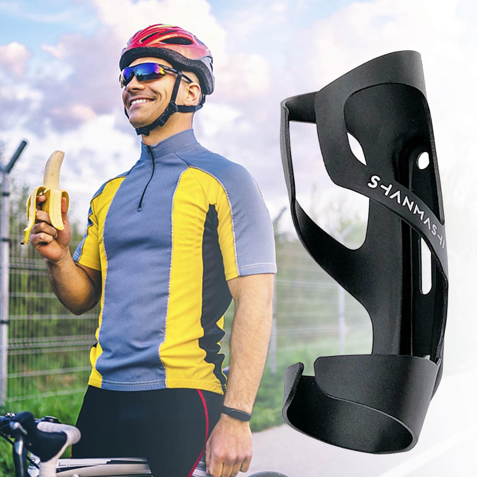 Portabottiglia Per Bici In Lega Di Alluminio Leggero - Supporto Tazza Con Viti E Strumento - Per Mountain Bike, Strada, Passeggini, Diametro Tubo 18-32mm