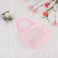 Vista 3 de 50 ganchos para muñecas Barbie para ropa de muñeca, 1 bonita caja de almacenamiento rosa para muñecas de 11.5 pulgadas, regalos de cumpleaños