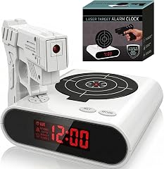 Gun Shooting Alarm Clock Target Shot Game for Bedrooms, LED Display Personalized Bedside review photo Gun Shooting Alarm Clock Target Shot Game for Bedrooms, LED Display Personalized Bedside review