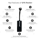 Smart Wheel Wired GPS Tracker for Car, Bike & All Vehicles | 4G SIM GPS Tracking Device | Remote Engine Lock | Real Time Vehicle Location Tracker | Anti-Theft Alert System | 5 Year Warranty gallery image