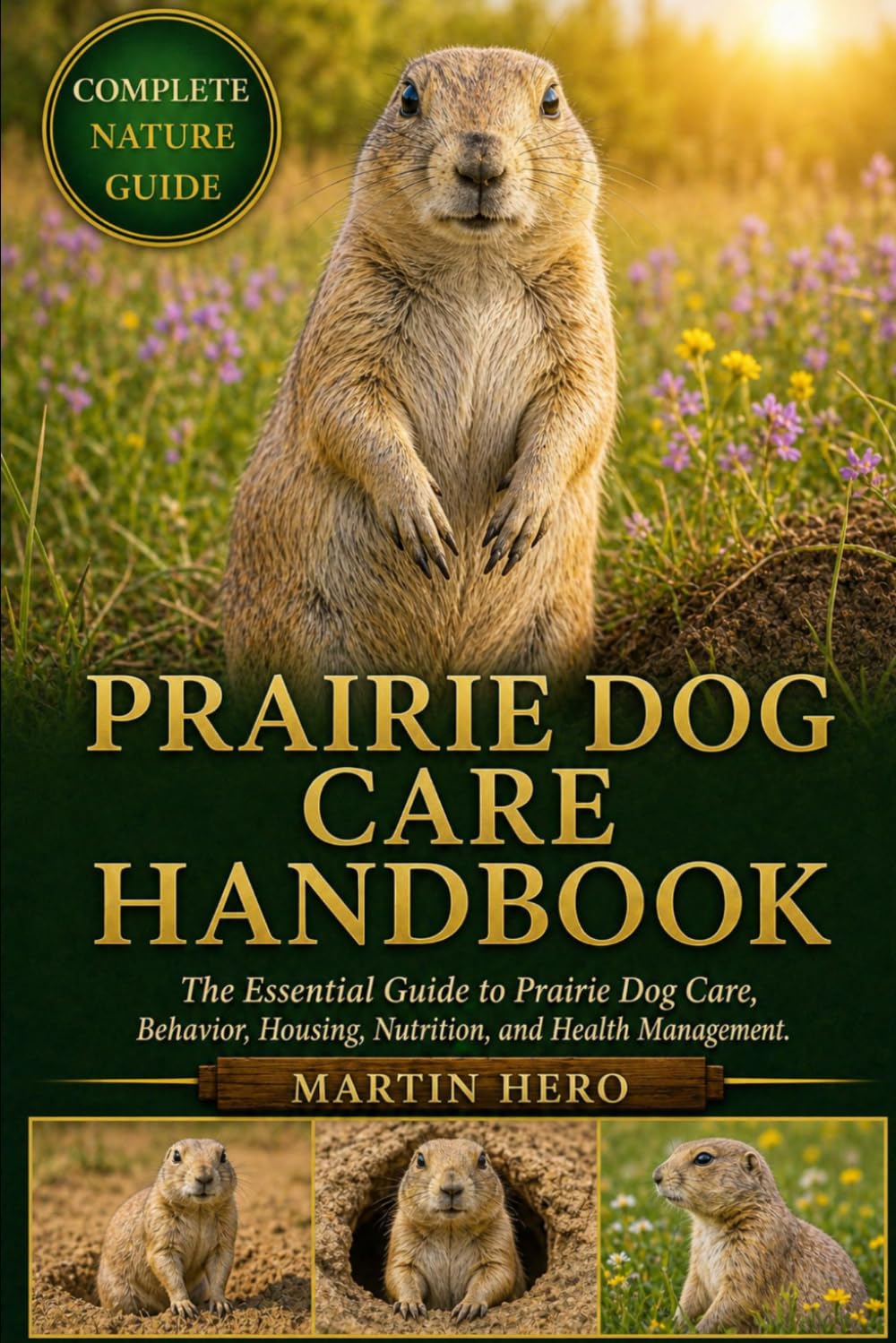 PRAIRIE DOG CARE HANDBOOK: The Essential Guide to Prairie Dog Care, Behavior, Housing, Nutrition, and Health Management.