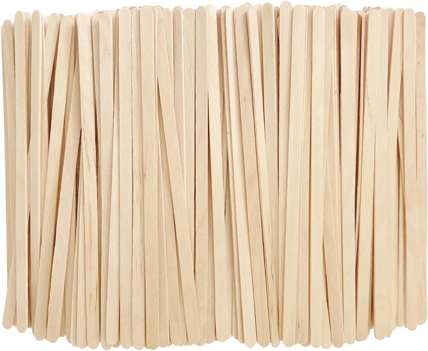 Soro Essentials- 5.5” Wooden Coffee Stirrer with Round Ends Set of 5000- Coffee Stir Sticks Wooden Stir Sticks for Coffee and Cocktails Wooden Beverage Mixer with Round Ends Coffee Bar Accessories