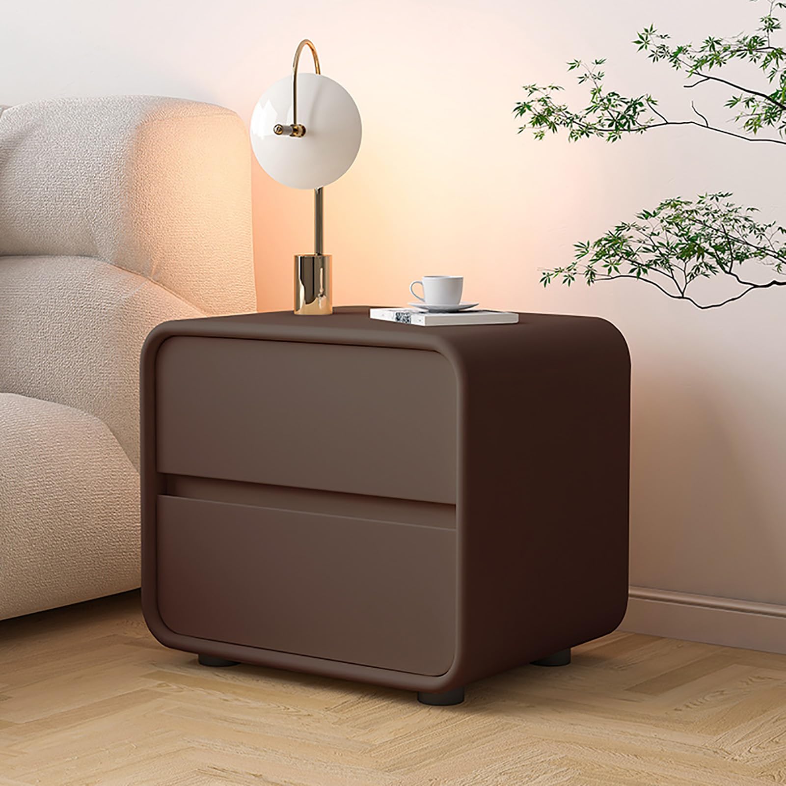 Table d'appoint minimaliste pour chambre et salon au design scandinave