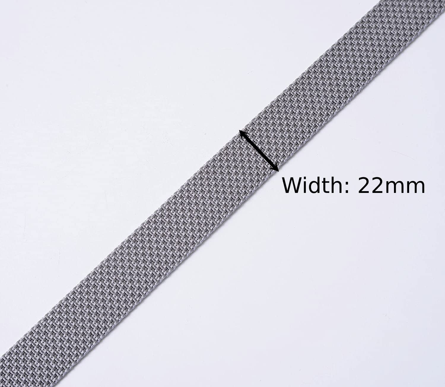 Cintino per Tapparelle Avvolgibili Super Resistente - Cinghia in Cotone Rinforzato per Tapparelle e Persiane, Adatto a Uso Interno ed Esterno - Diverse Misure Disponibili (5.5 mt x 22 mm)